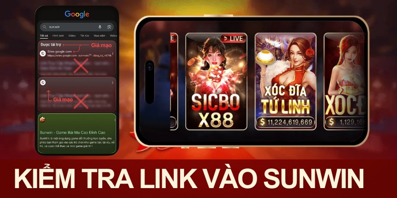 Cách xác định link Sunwin chuẩn